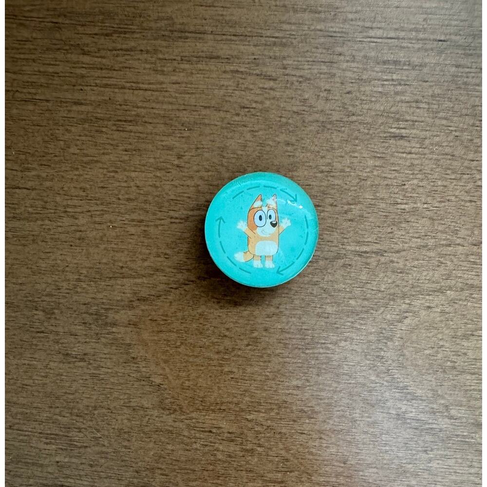 *Handmade Magnet* Woobles ABC Kids Bluey's Bingo Cartoon Sticker Glass Magnet